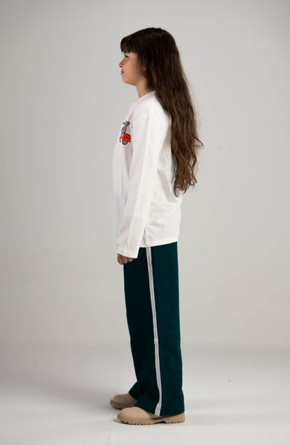 The Wide Leg Pine Bottoms