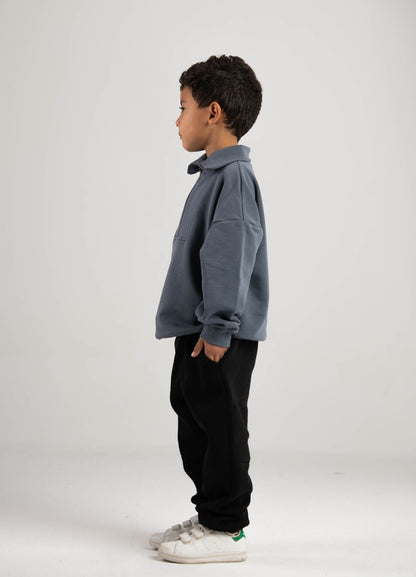 The Mini Zip Pullover