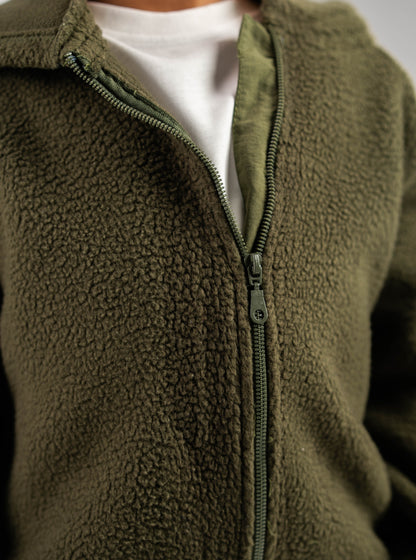 The Evergreen Teddy Hoodie