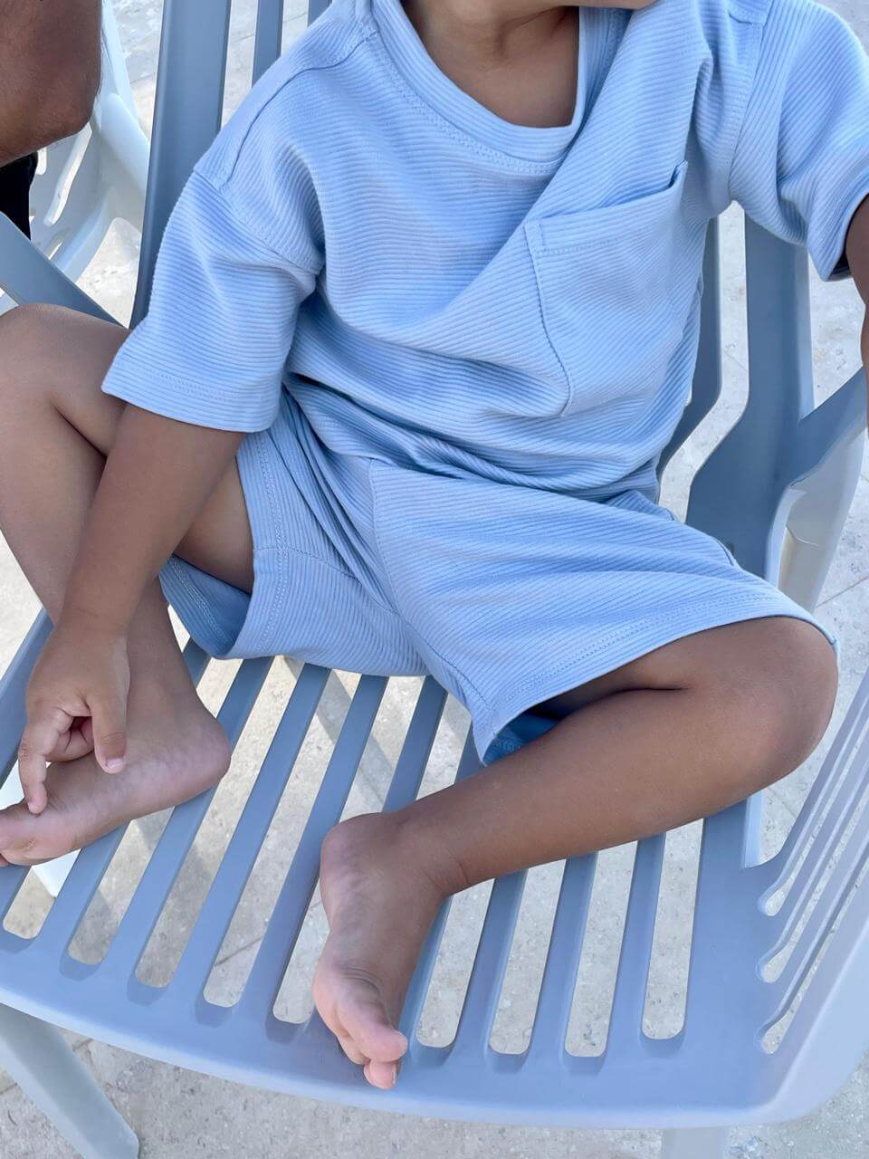 Soft cotton kidswear co-ord set ideal for warm weather